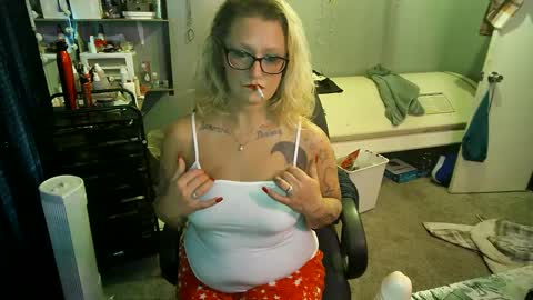 Snapshot of tattooeddirtyteacher chatting on February 21, 1:00 pm Lisa Lovely online show from February 21, 1:00 pm