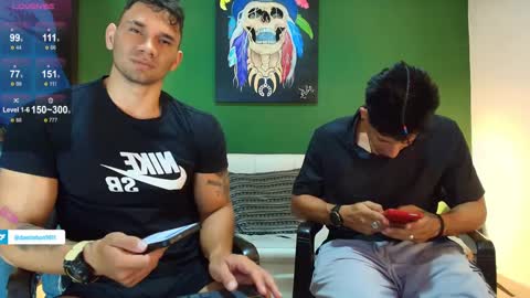 Snapshot of the_golden_boys chatting on October 1, 12:54 am SCOTT THEO KAMERON GENDERSON online show from October 1, 12:54 am