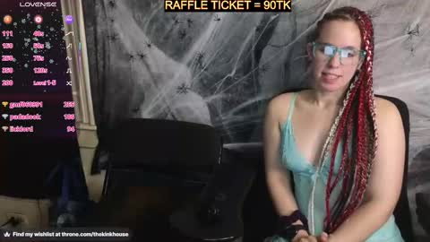 Snapshot of thekinkhouse chatting on October 3, 12:20 am Goddess Nola online show from October 3, 12:20 am