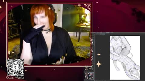 Velveteen Veil online show from April 30, 12:15 am