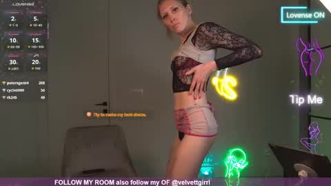 VelvetTGirl online show from April 8, 5:32 am