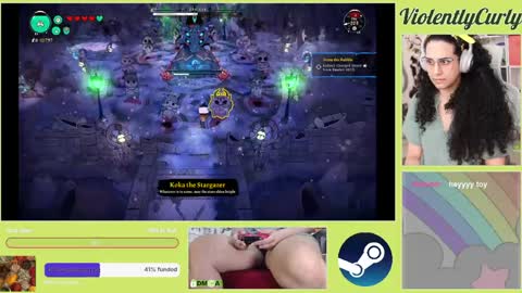 Curly the Coin Operated Toy online show from April 8, 10:24 pm