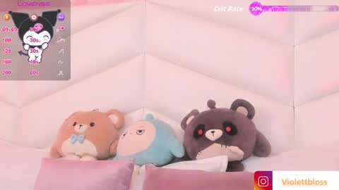 Snapshot of violettbloss chatting on September 11, 4:36 am Violeta online show from September 11, 4:36 am