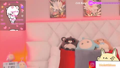 Snapshot of violettbloss chatting on September 26, 3:58 am Violeta online show from September 26, 3:58 am