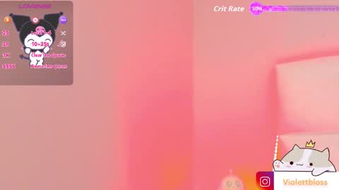 Snapshot of violettbloss chatting on October 21, 3:55 am Violeta online show from October 21, 3:55 am