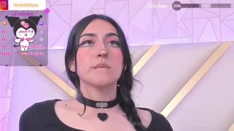 Snapshot of violettbloss chatting on February 26, 3:57 am Violeta online show from February 26, 3:57 am