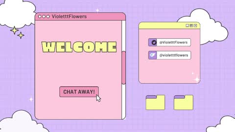 Violet Flowers online show from May 25, 4:46 pm