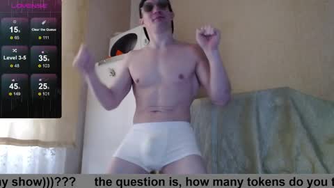 SexyMan online show from April 8, 1:14 pm