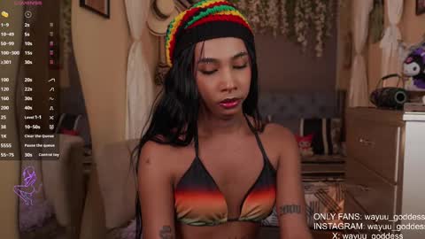 Snapshot of wayuu_goddess chatting on September 21, 2:54 pm Wayuu Goddess 3 online show from September 21, 2:54 pm