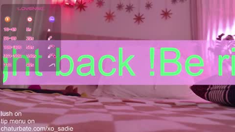 Xo Sadie online show from March 18, 5:13 am