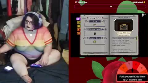 Nerdykitty online show from June 23, 4:09 am