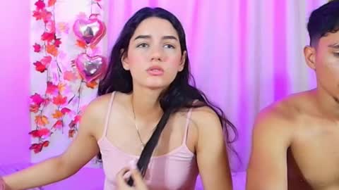 Lina and roberth online show from February 13, 8:17 am